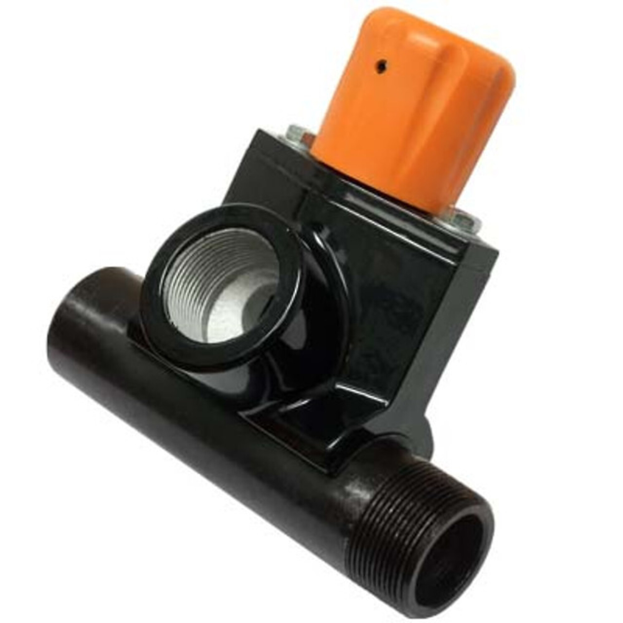 Pirate Brand Metering Valve — Urethane Sleeve, 1in. Pipe String, 1-1/4in. Blast Pot Connection, 1in. FNPT x 1-1/2in. MNPT Nipple, Model# 888-2125-106PB